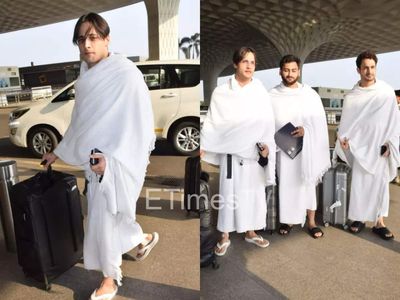 Asim Riaz goes for Umrah with brother Umar Riaz for the second time in the holy month of Ramadan; gets spotted at the airport