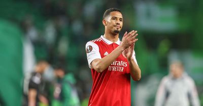 William Saliba training theory emerges ahead of Arsenal's clash vs Liverpool