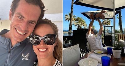 Andy Murray shares rare snaps of kids and wife Kim as they enjoy family holiday in Marbella