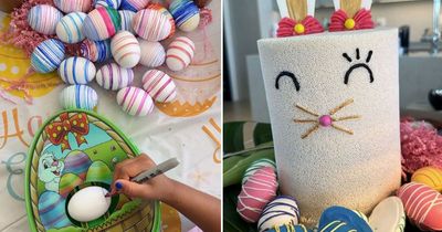 Inside the Kardashians' lavish Easter celebrations - cute custom treats to hand-painted eggs