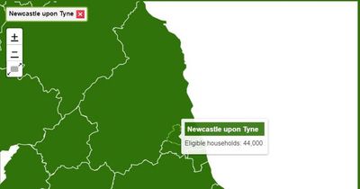 Map shows how many households will receive £301 cost of living payment where you live