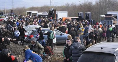Huge illegal rave attended by over 1,000 with 'semi-conscious bodies lying on road'