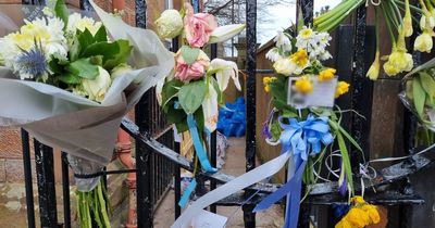 Floral tributes on Glasgow street for 'beautiful' five-year-old boy killed in tragic bus crash