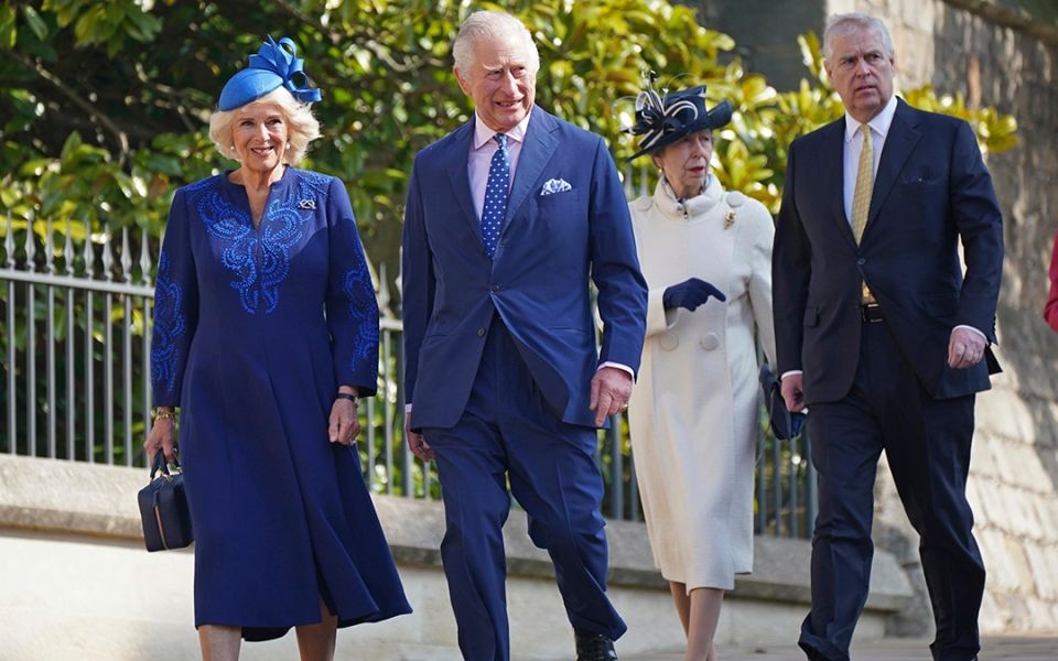 Royal family turns out in force for Easter Sunday…