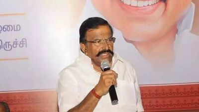 Tamil Nadu minister K N Nehru inspects Tidel Park site in Trichy