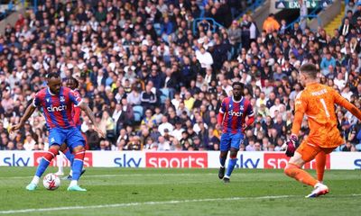 Jordan Ayew’s double inspires Crystal Palace to emphatic victory at Leeds