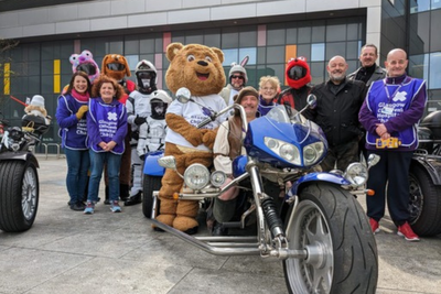 700 bikers take part in annual Easter egg run for sick children’s hospital