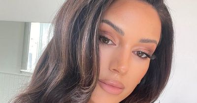 Michelle Keegan 'finally free' as she celebrates being reunited with her 'angel' after filming new Netflix series