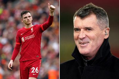 Roy Keane brands Andy Robertson 'big baby' over linesman elbow incident