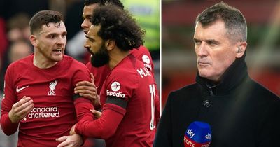 Roy Keane slams "big baby" Andy Robertson after extraordinary incident with assistant ref