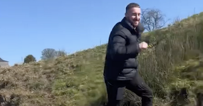 Side-splitting moment Scottish dad chased around loch by crazed duck goes viral