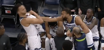 NBA fans crushed Rudy Gobert after he threw a punch at his own teammate during a timeout