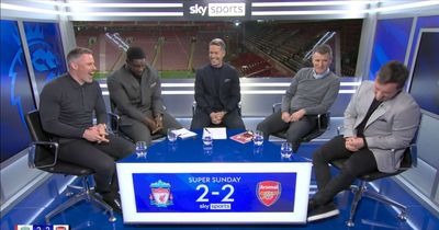 Roy Keane left Sky Sports pundits in hysterics as he doubled down on Andy Robertson blast