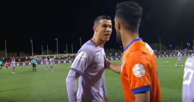 Cristiano Ronaldo argues with opponents and storms down tunnel after Al-Nassr failure