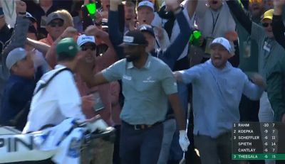 WATCH: Sahith Theegala Reproduces Replica Of Tiger Woods' Masters Chip In