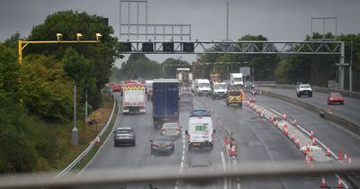 M6, M53 and M56 motorway closures starting April 10