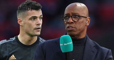 Ian Wright leaps to Granit Xhaka's defence after Arsenal star labelled "idiotic"