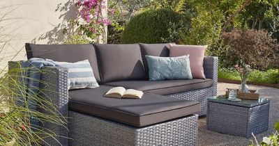 Homebase shoppers go wild for garden sofa set that has £72 off in huge offer
