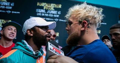 Jake Paul admits altercation with boxing legend Floyd Mayweather was faked