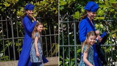 Princess Charlotte copies mum Catherine in sweet moment you missed