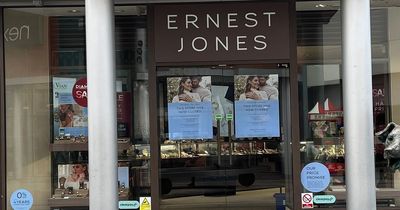 Shock closure of Ernest Jones store at Ayr Central as shop 'moves' to Glasgow