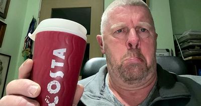 Fuming man boycotts Costa after buying 'half empty' coffee - and gets apology