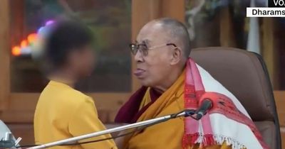 Dalai Lama apologises after video of him asking young boy to suck his tongue goes viral