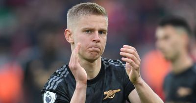 Why Oleksandr Zinchenko was left distraught and in tears on Arsenal bench during Liverpool draw