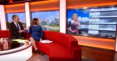BBC Breakfast's Carol Kirkwood mortified after name blunder during report