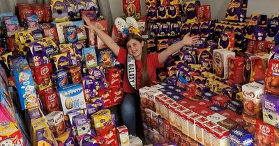 Girl, 13, delivers thousands of chocolate eggs to sick kids spending Easter in hospital