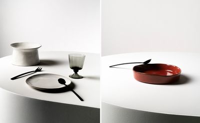 Marie Michielssen’s first ceramic tableware collection embraces organic forms