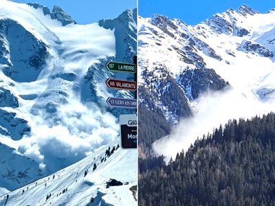 French Alps: Five dead and one missing after avalanche on Easter Sunday