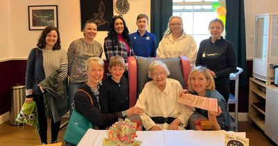 Edinburgh community pulls together for surprise party for 100-year-old resident