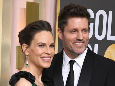 Hilary Swank gives birth to twins with husband Philip Schneider: ‘It wasn’t easy but worth it’