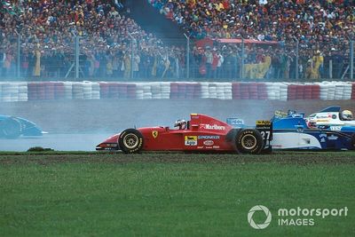 How Alesi finished second after running back to the F1 pits