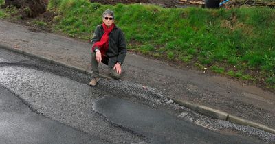 Dumfries pothole-riddled roads an "accident waiting to happen"