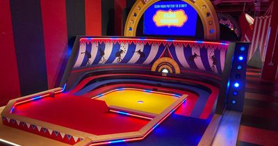 Kids get free golf at Urban Playground, home to Manchester's The Cube Live, this Easter holidays