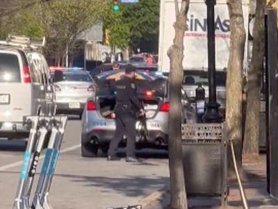 Harrowing video captures gunshots as police confront suspect in Louisville bank shooting