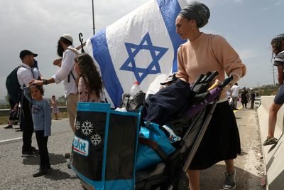 'Here to stay': Israeli settlers rally at West Bank outpost