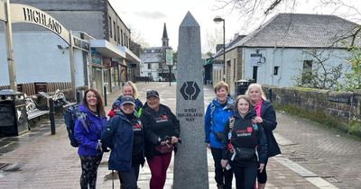 Ayrshire care workers start West Highland Way trek in memory of colleague