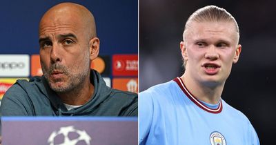 Pep Guardiola urges Erling Haaland to break worrying duck and fulfil Man City ambition