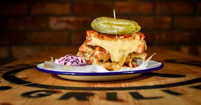 Manchester grilled cheese sandwich icons giving away 200 sandwiches and free beers this week