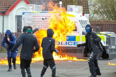 N.Ireland marks 25 years of peace, but police come under attack