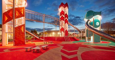 Butlin's opens £2.5m illuminated Skypark with largest ride of its kind