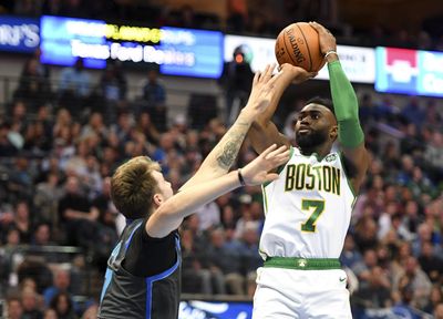 Could the Boston Celtics swap Jaylen Brown for Luka Doncic? Per one analyst, yes — if the timing is right