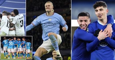 Champions League quarter-final power rankings as Premier League pair battle Europe's elite