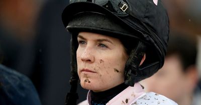Rachael Blackmore recovered from two falls to ride in Irish Grand National