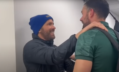 ‘I couldn’t watch’: Ryan Reynolds shares moment with Wrexham hero Ben Foster in tunnel