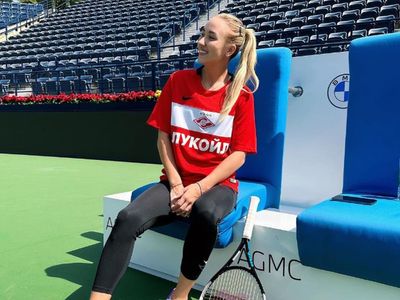 Russian tennis player speaks out after sparking outrage with Spartak Moscow shirt