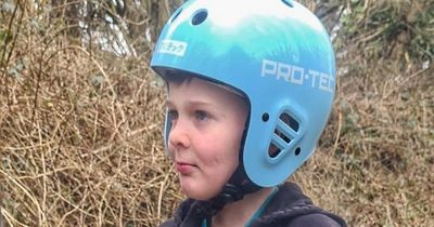 Schoolboy's miraculous recovery after falling down eight-foot drop in scooter accident